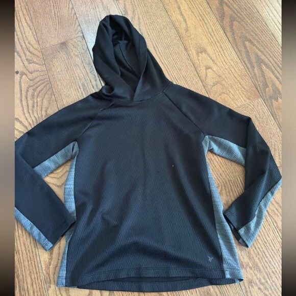 Black and Gray Hooded Sweatshirt - Picture 1 of 1